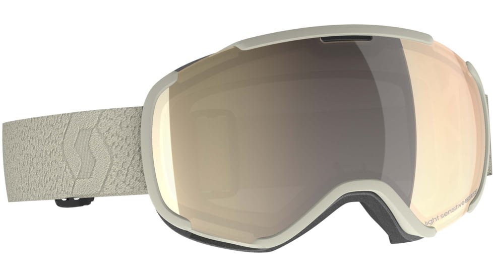 SCOTT Faze II LS Goggle, Light Beige/Light Sensitive Bronze Chrome, 2718157362245