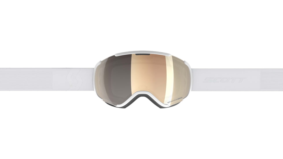 SCOTT Faze II LS Goggle, Mineral White/Light Sensitive Bronze Chrome, 2718157414245