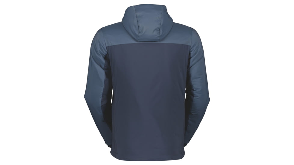SCOTT Insuloft Light Hoody Jacket - Mens, Metal Blue/Dark Blue, Medium, 2918057378007