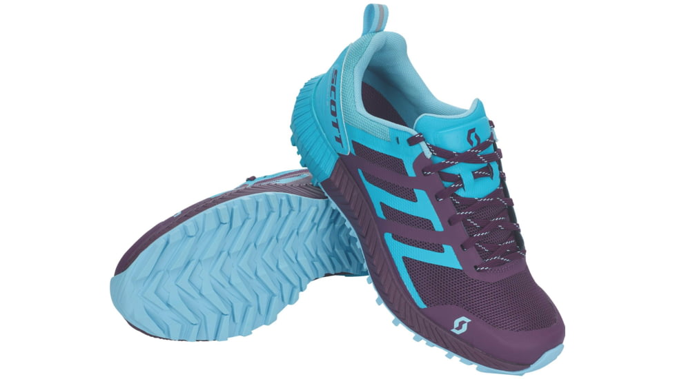 SCOTT KinabAlu 2 Shoes - Womens, Dark Purple/Breeze Blue, 10, 2800566840014-10