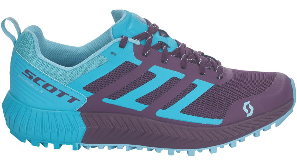 SCOTT KinabAlu 2 Shoes - Womens, Dark Purple/Breeze Blue, 10, 2800566840014-10