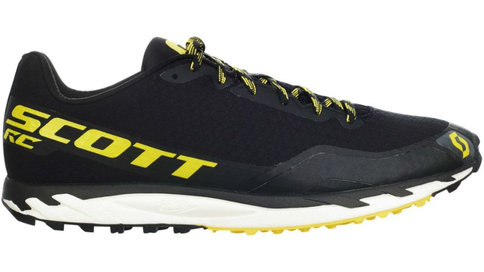 SCOTT Kinabalu RC Trail Running Shoe - Men's -Black/Yellow-Medium-8