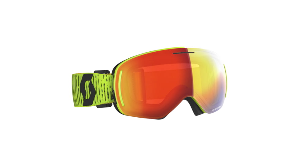 SCOTT LCG Evo Goggle, Yellow/Enhancer Red Chrome, 2718060005312