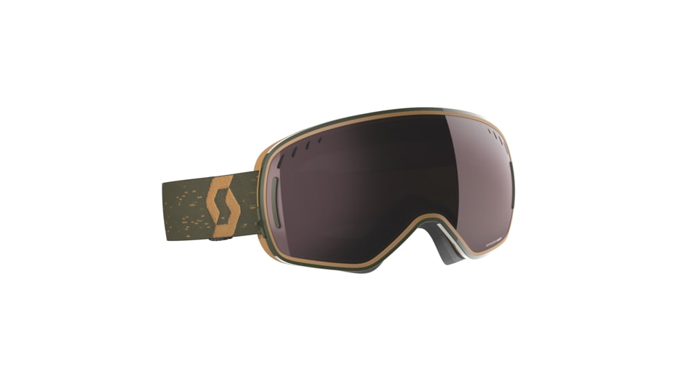 SCOTT LCG Goggle, Dark Green/Brown, Medium/Large, 2605655992313