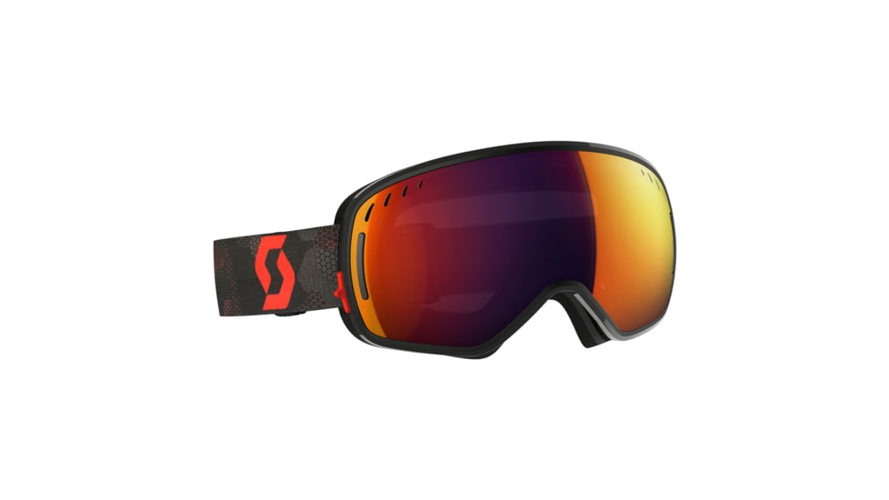 SCOTT LCG Goggle, Black/Red, Medium to Large 260565-BKRD-SRC