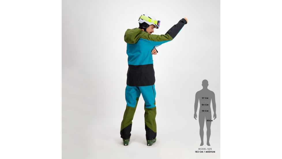SCOTT Line Chaser GTX 3L Jacket - Mens, Fir Green/Winter Green, Large, 2918467392008