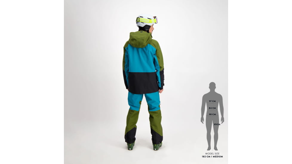 SCOTT Line Chaser GTX 3L Pants - Mens, Fir Green/Winter Green, Large, 2918477392008