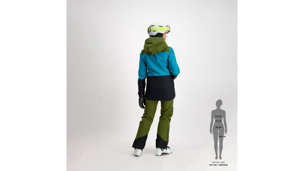 SCOTT Line Chaser GTX 3L Jacket - Womens, Fir Green/Winter Green, Extra Small, 2918587392006