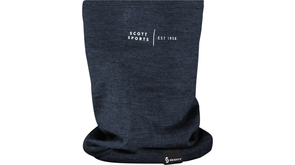 SCOTT Merino PAK-3 Neckgaiter, Dark Blue/White, One Size, 2779095627222