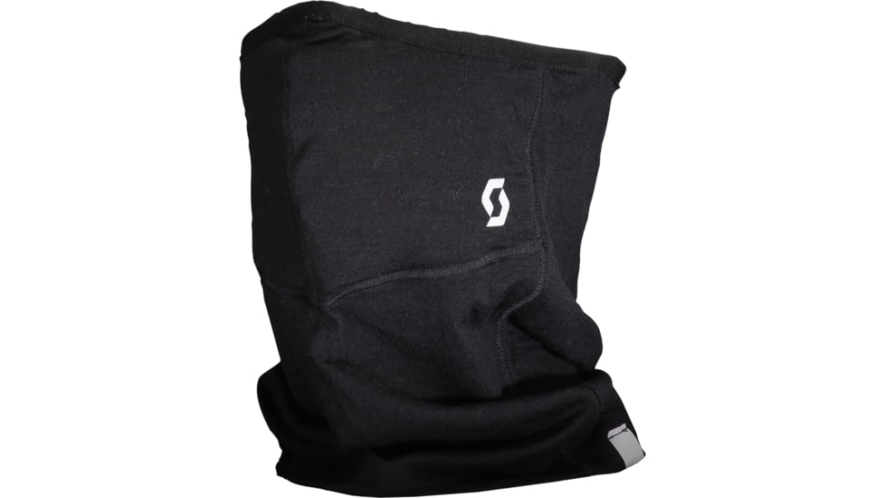 SCOTT Neckgaiter Merino with Filter, Black, One Size, 2873350001222
