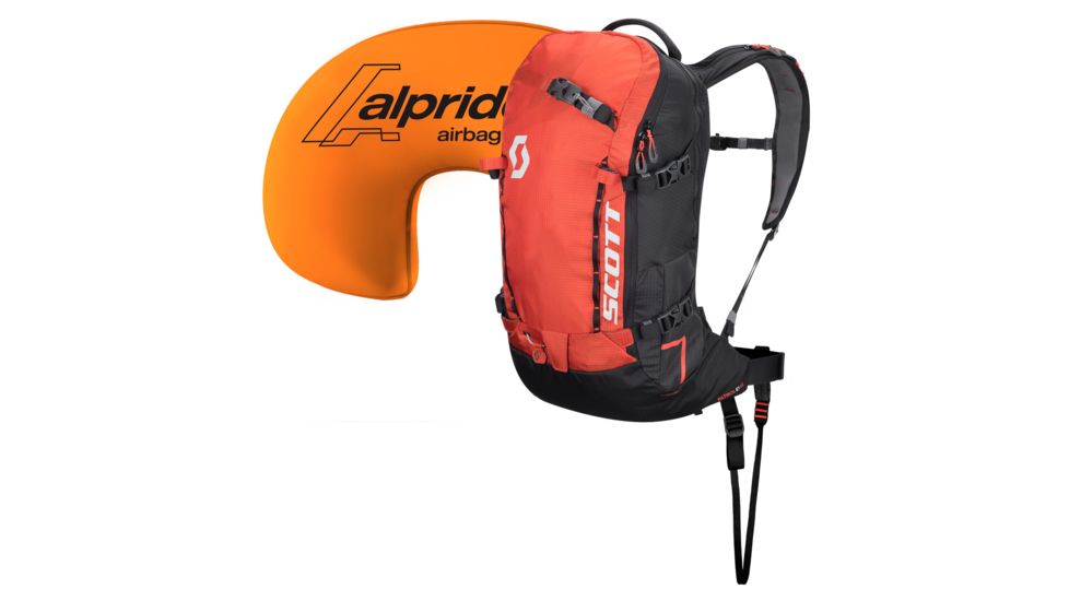 SCOTT Patrol E1 Pack 22L Kit, Burnt Orange/Black, 2726286344815
