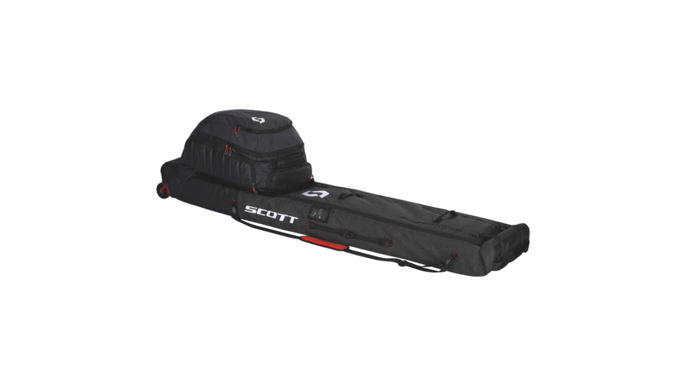 SCOTT Premium Bag EVO Ski Wheel, Black/Dark Grey, 2782421659223