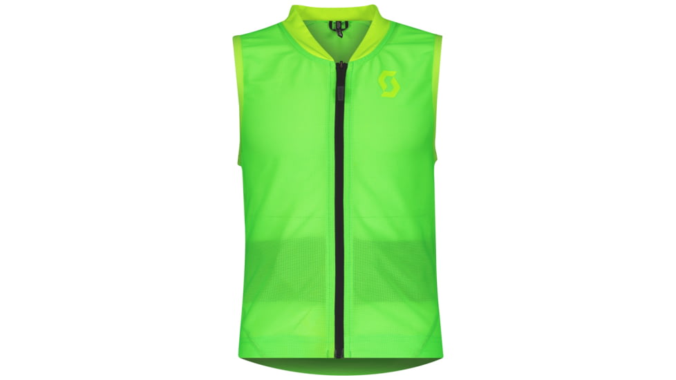SCOTT Protector AirFlex Vest - Junior, High Viz Green, Small, 2719206633006