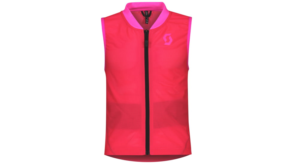 SCOTT Protector AirFlex Vest - Junior, High Viz Pink, Extra Small, 2719206634005
