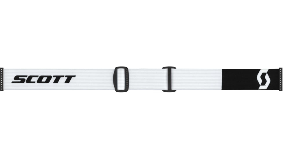 SCOTT Shield Goggle, Team White/Black/Illuminator Blue Chrome, 2778377068342