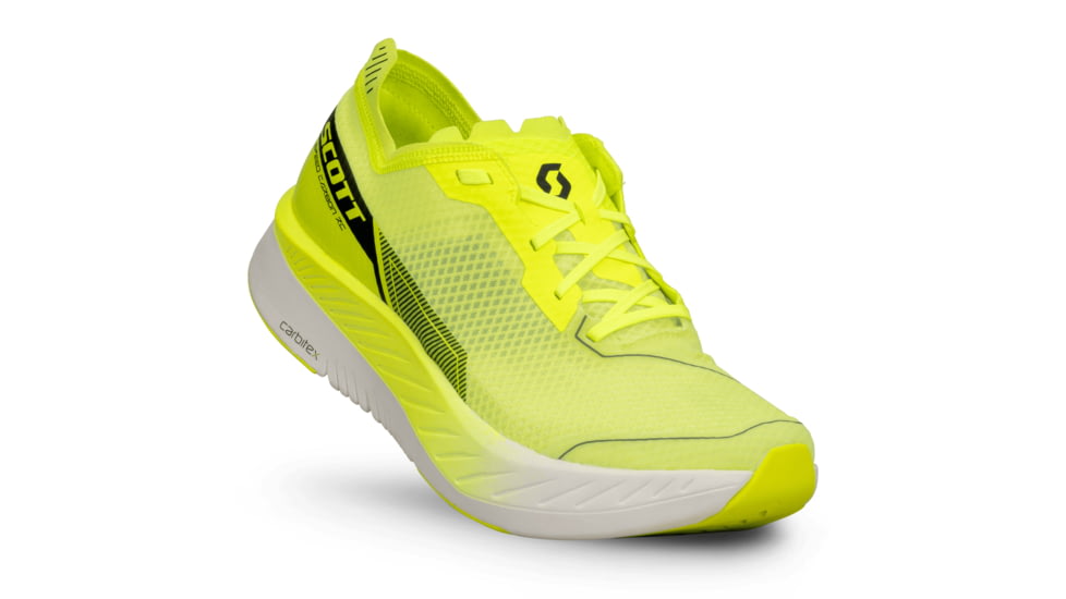 SCOTT Speed Carbon RC Shoes - Mens, Yellow/White, 12.0 US, 2970951182460