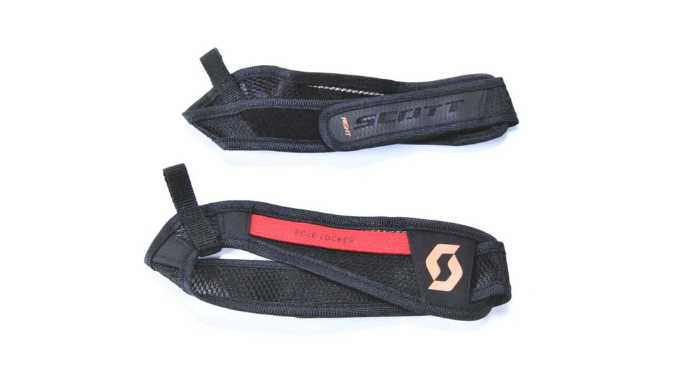SCOTT Strap S-Lite Trail - Pack of 10, Black/Orange, 2733801009200