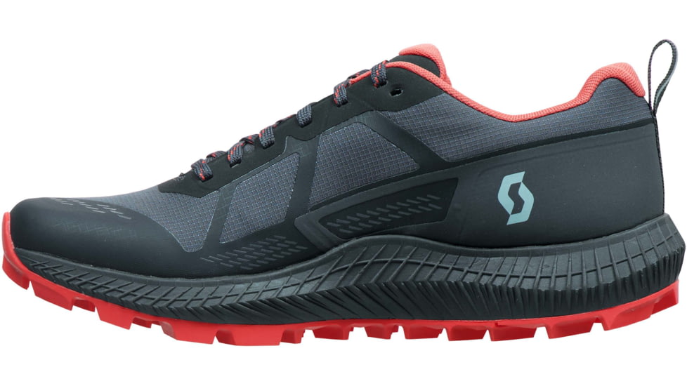 SCOTT Supertrac 3 Shoes - Womens, Black/Coral Pink, 7.5, 2878227192385-7.5