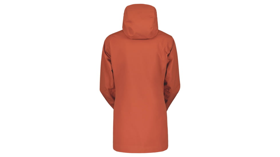 SCOTT Tech Coat 3L Jacket - Womens, Earth Red, Small, 4001237368008