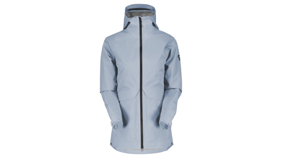 SCOTT Tech Coat 3L Jacket - Womens, Glace Blue, 2XS, 4001236849004