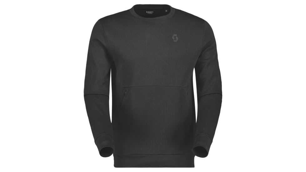 SCOTT Tech Crewneck Sweater - Mens, Black, Large, 4032870001010