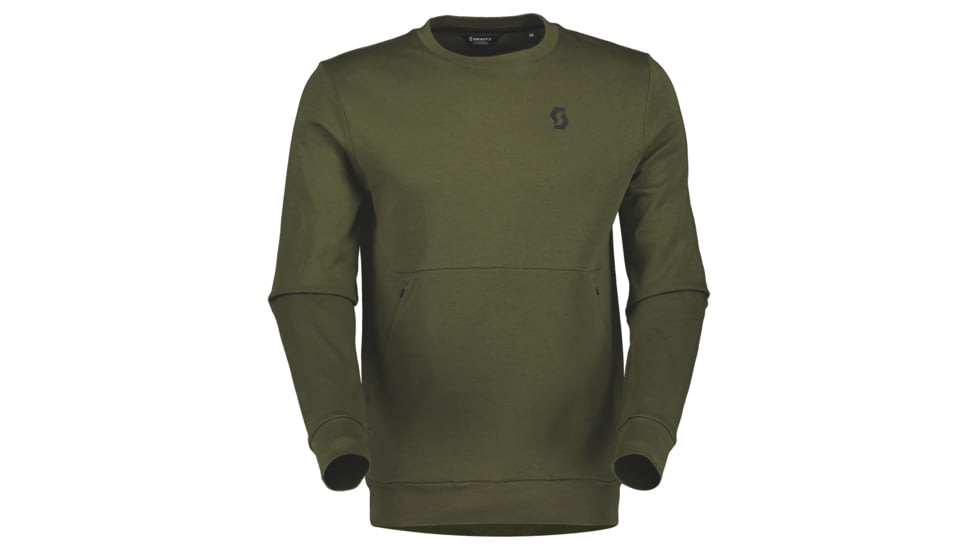 SCOTT Tech Crewneck Sweater - Mens, Fir Green, Medium, 4032877340008