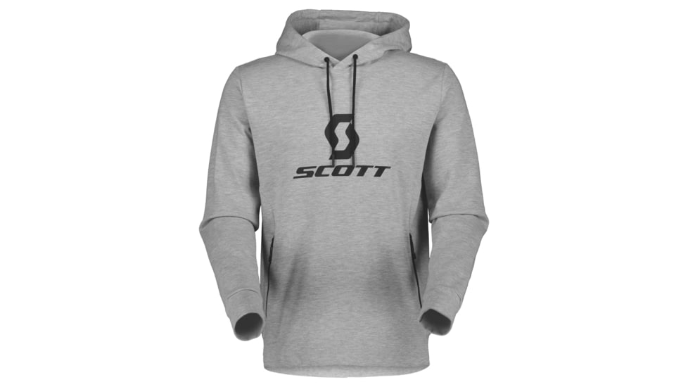 SCOTT Tech Hoody - Mens, Grey Melange, Extra Large, 4032861920012