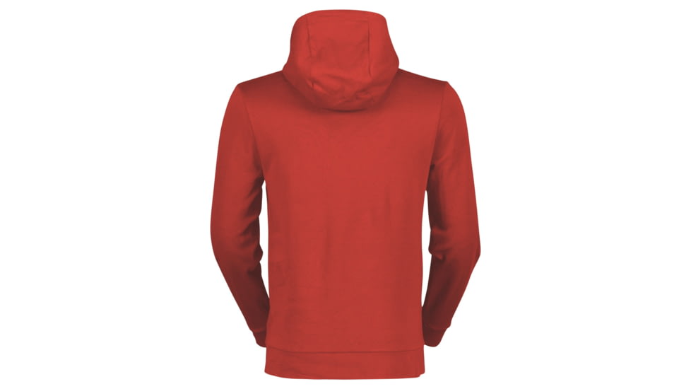 SCOTT Tech Hoody - Mens, Magma Red, Small, 4032867373006
