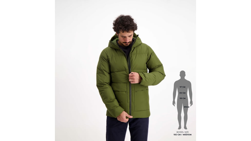 SCOTT Tech Infinium Jacket - Mens, Fir Green, Medium, 4001157340008