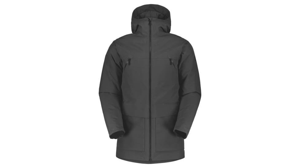 SCOTT Tech Parka Jacket - Mens, Dark Grey, Large, 4001140091010