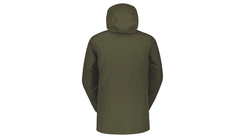 SCOTT Tech Parka Jacket - Mens, Fir Green, Small, 4001147340006