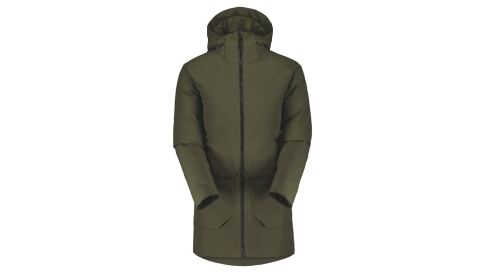 SCOTT Tech Parka Jacket - Womens, Fir Green, 2XS, 4001207340004