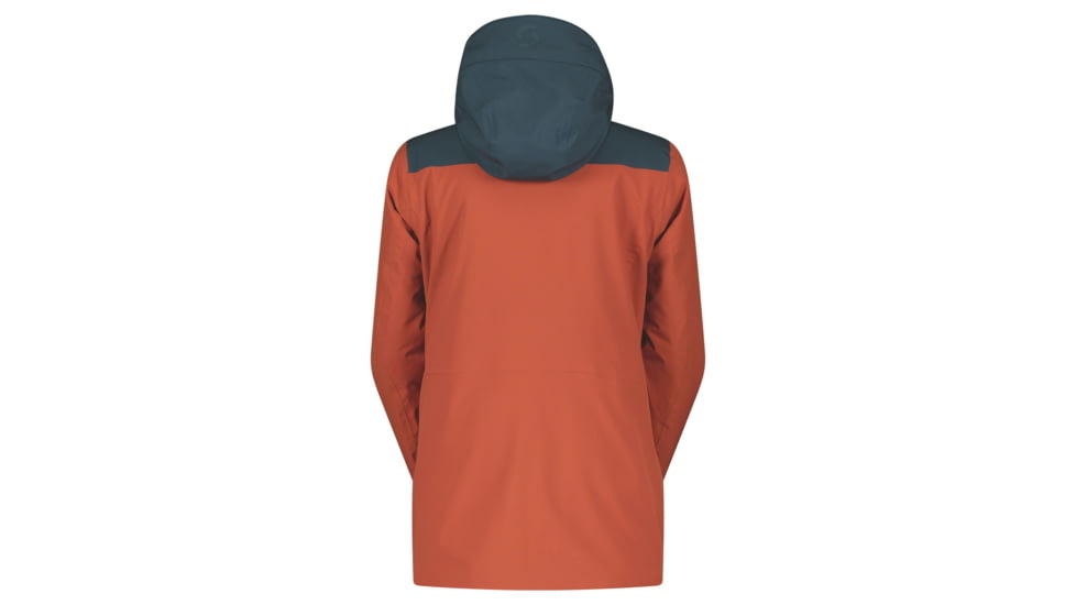 SCOTT Ultimate Dryo Plus Jacket - Womens, Aruba Green/Earth Red, Extra Small, 2918707364006