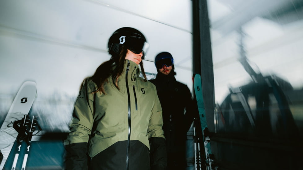 SCOTT Ultimate Dryo Ripstop Jacket - Womens, Douglas Green/Black, Medium, 4199057868010