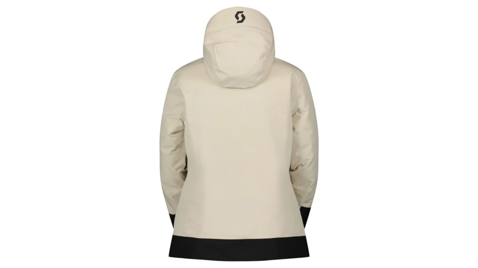 SCOTT Ultimate Dryo Tech Jacket - Womens, Dust White/Black, Large, 4199047681012
