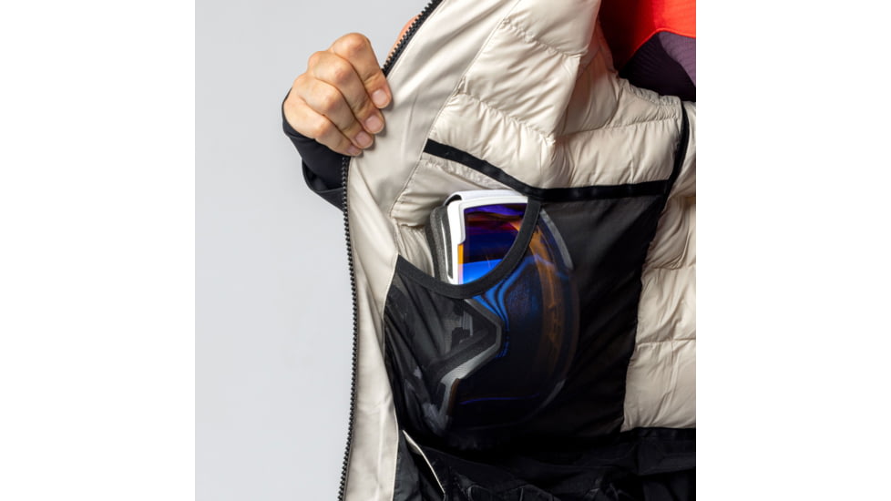 SCOTT Ultimate Dryo Tech Jacket - Womens, Dust White/Black, Large, 4199047681012