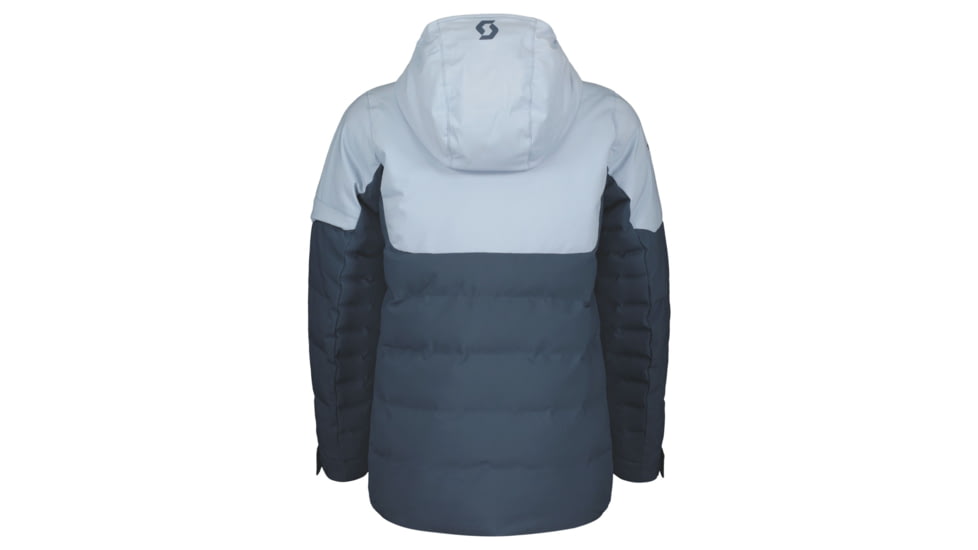 SCOTT Ultimate Insulated Junior Jacket, Glace Blue/Metal Blue, Small, 2777297370006