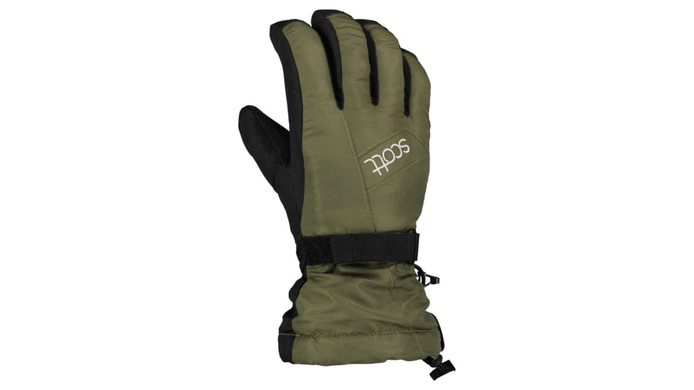 SCOTT Ultimate Warm Gloves - Womens, Fir Green/Black, Large, 2779517386008