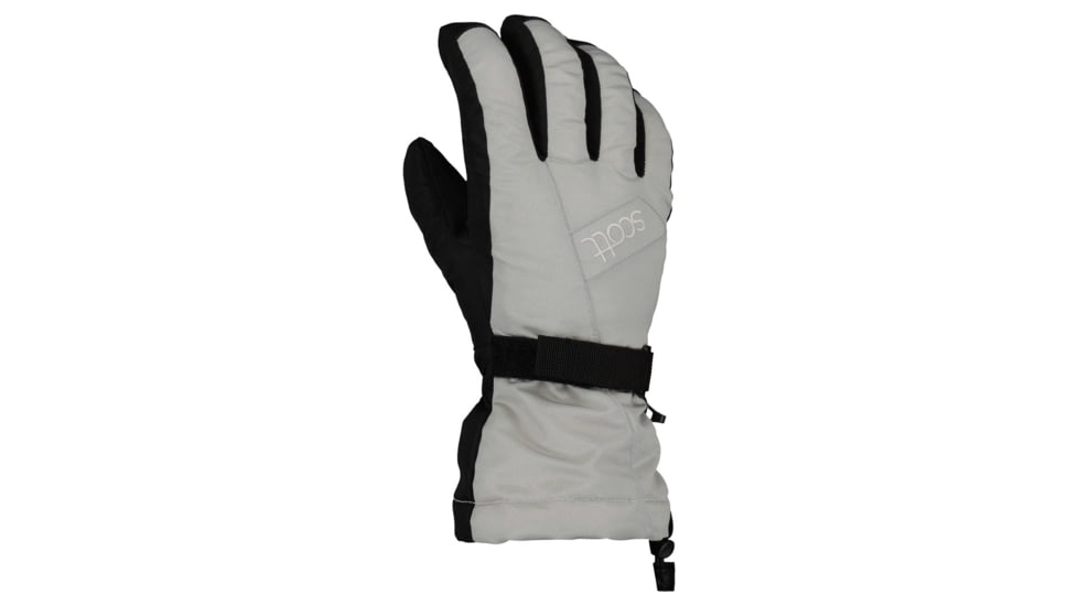 SCOTT Ultimate Warm Gloves - Womens, Light Grey/Black, Large, 2779511288008