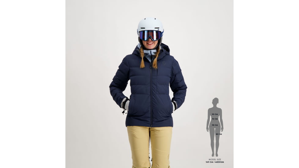 SCOTT Ultimate Warm Jacket - Womens, Dark Blue, Extra Small, 2918690114006
