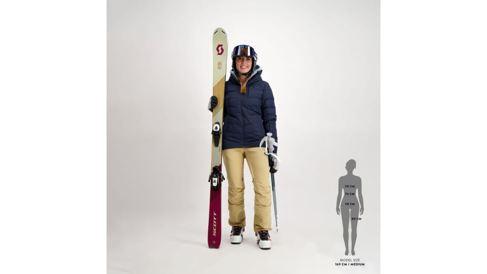 SCOTT Ultimate Warm Jacket - Womens, Dark Blue, Extra Small, 2918690114006