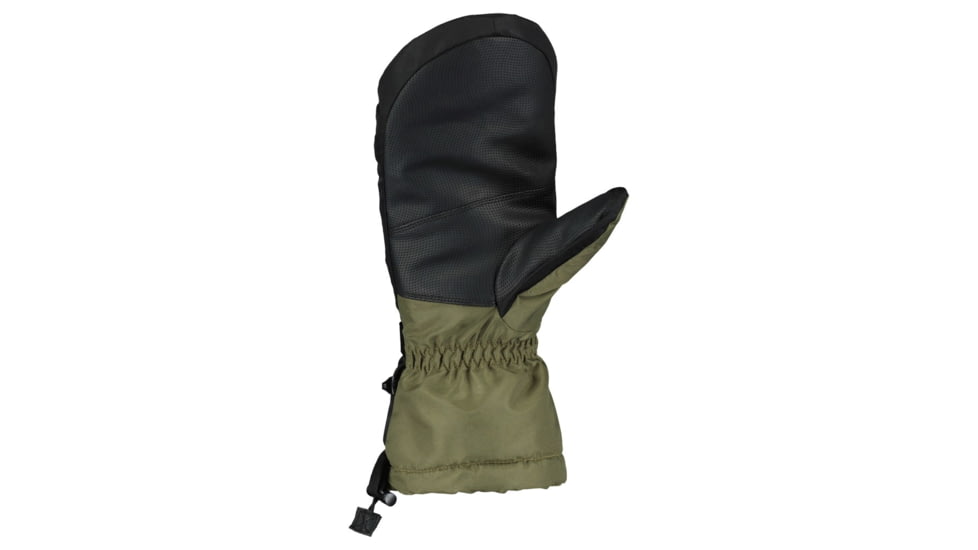 SCOTT Ultimate Warm Mitten, Fir Green/Black, Medium, 2779507386007