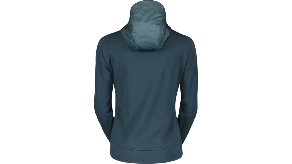 SCOTT Vertic Merino Hoody Jacket - Womens, Aruba Green, 2XS, 2918157334005