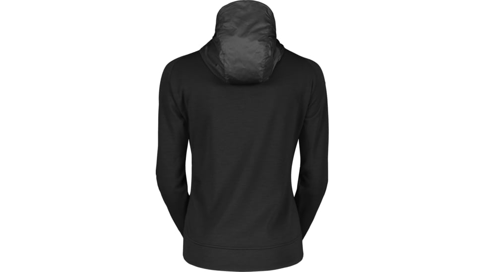 SCOTT Vertic Merino Hoody Jacket - Womens, Black, 2XS, 2918150001005