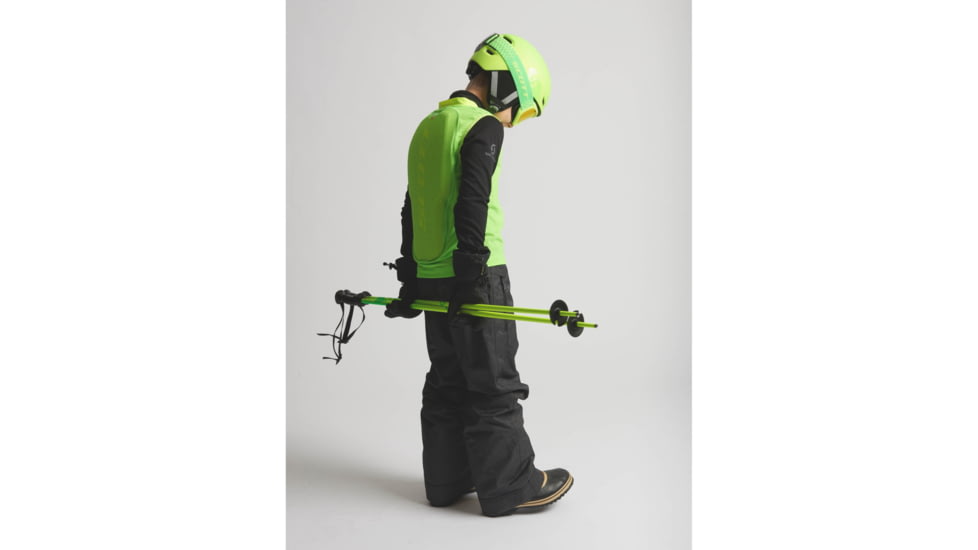 SCOTT Protector AirFlex Vest - Junior, High Viz Green, Small, 2719206633006