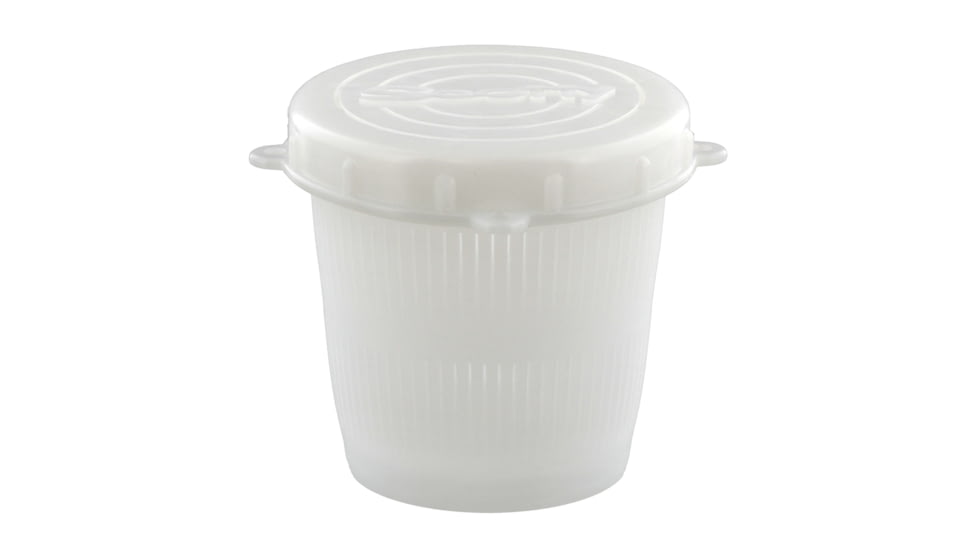 Scotty 670 Vented Bait Jar w/ Quick Lock Threaded Lid, 0,5 Litre, Natural, 0670