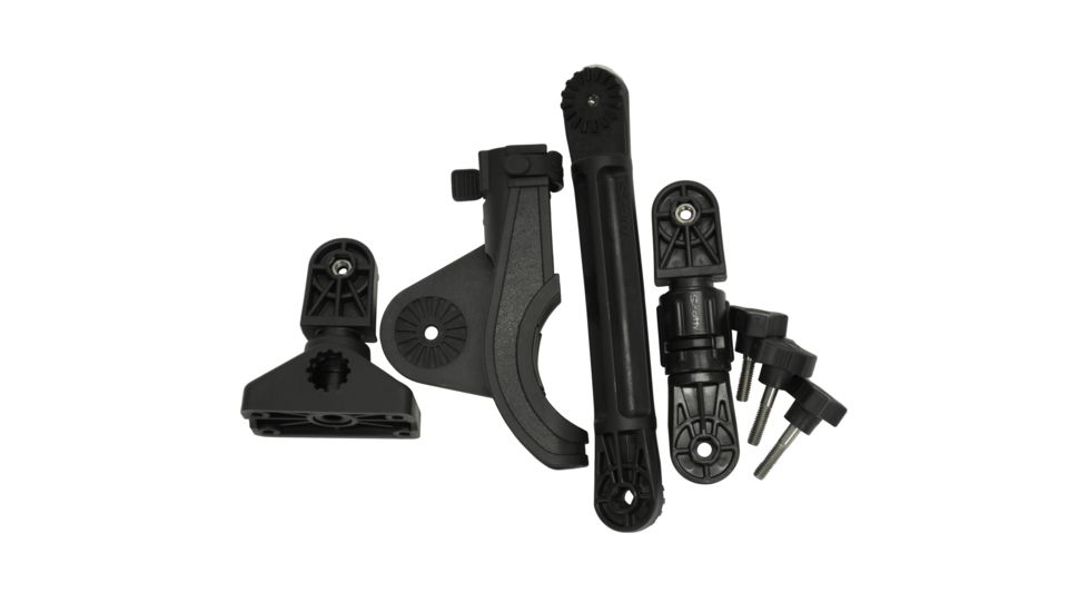Scotty 388 Baitcaster / Spinning Rod Holder, Black, 0388-BK