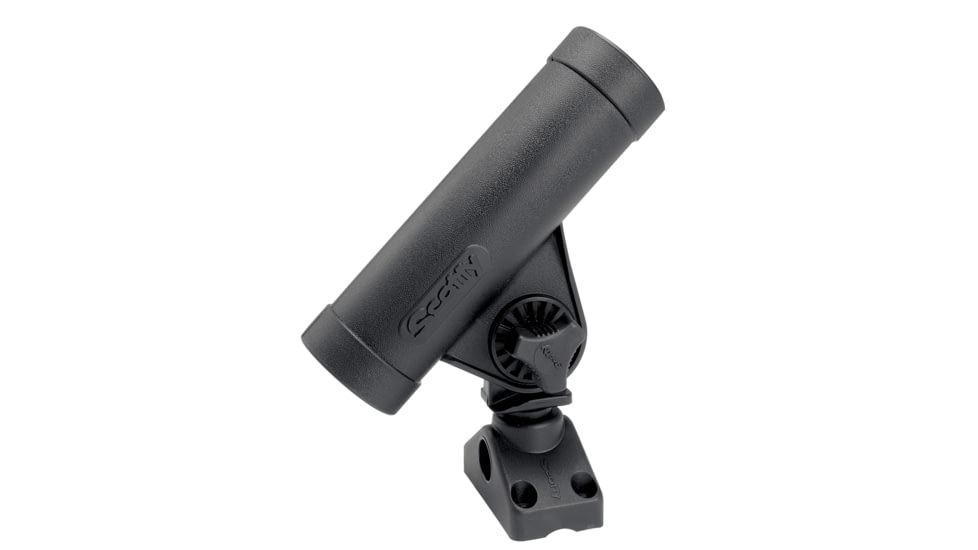Scotty 250 Rodmaster Adjustable Tube Rod Holder w/ 241 Deck/Side Mount, 0250
