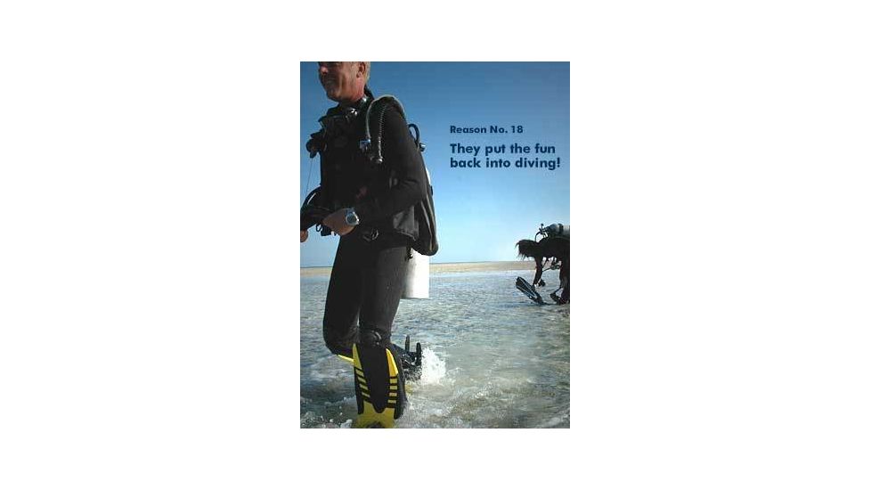 Flipfins Scuba Amphibian Flip Fins