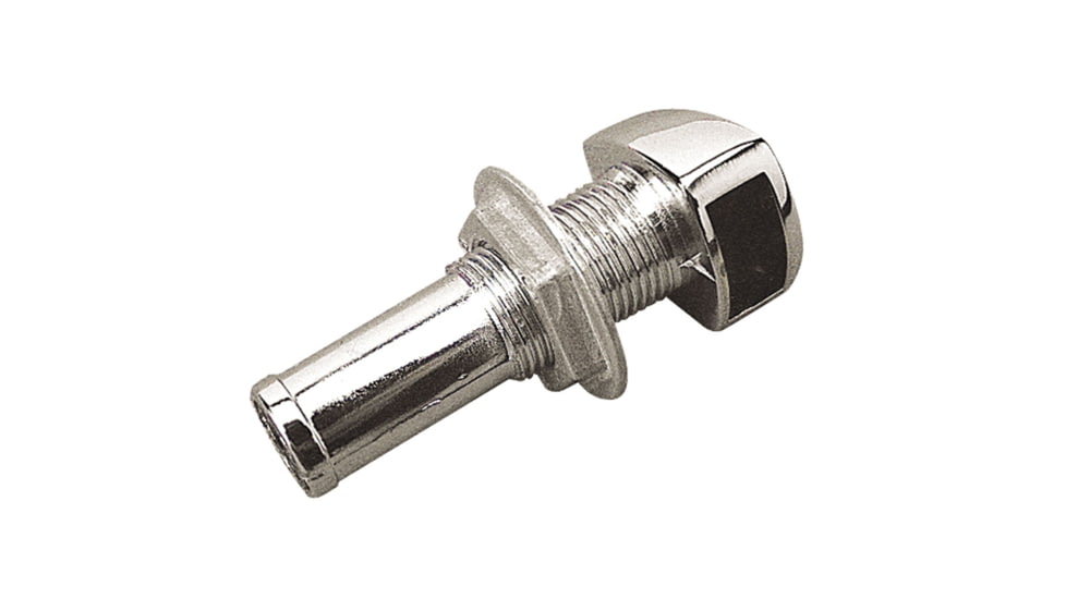 Sea-Dog 352100-1 Chrome Plated Gas Tank Vent - 5/8" Hose, 352100-1